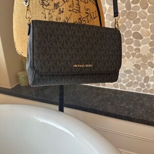 Michael Kors Signature Black Crossbody Bag